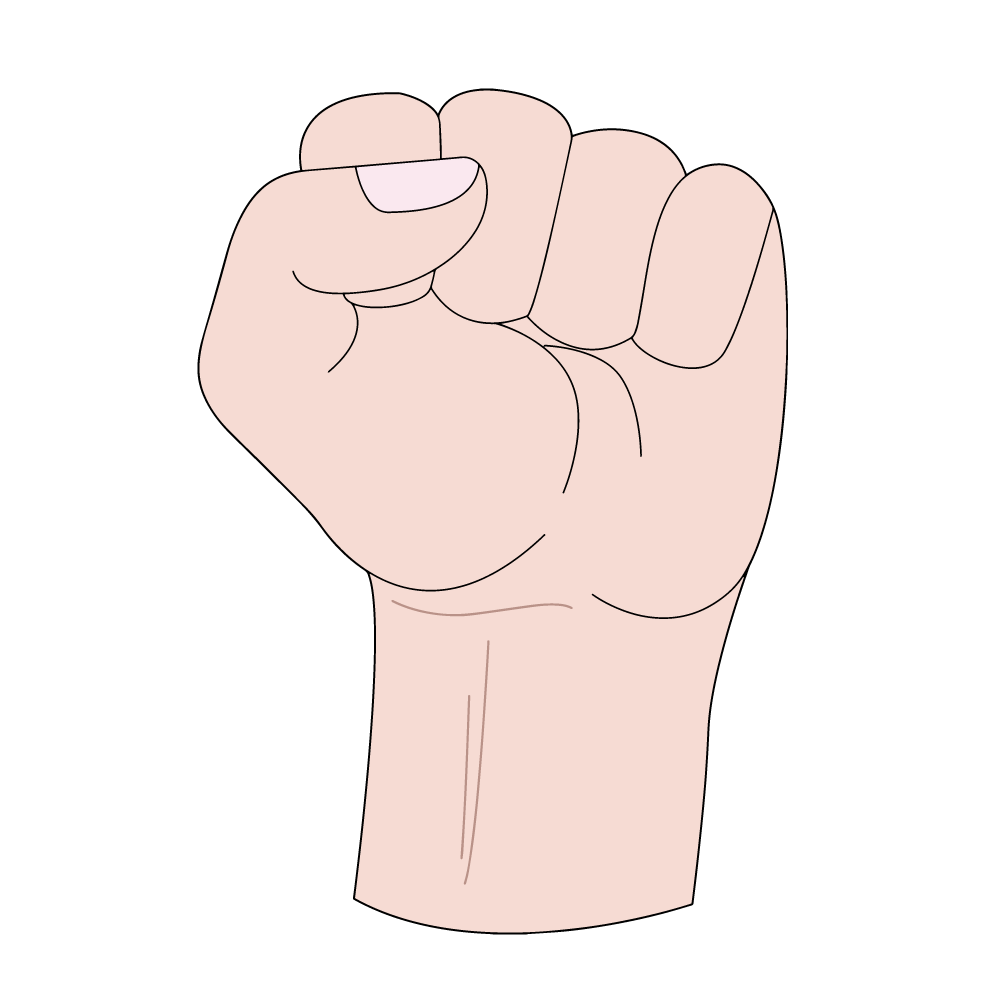 Drawing: Fist